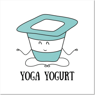 Yoga Yogurt Posters and Art